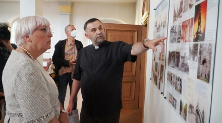 Die deutsche Kultusministerin besuchte die Kirche in Odessa