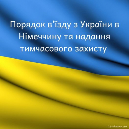 Informationen zu Schutzsuchenden aus der Ukraine