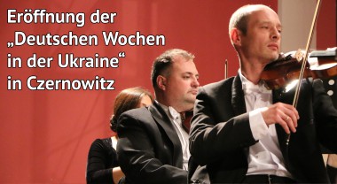 „Deutschen Wochen“ in Czernowitz und Festival der deutschen Kultur