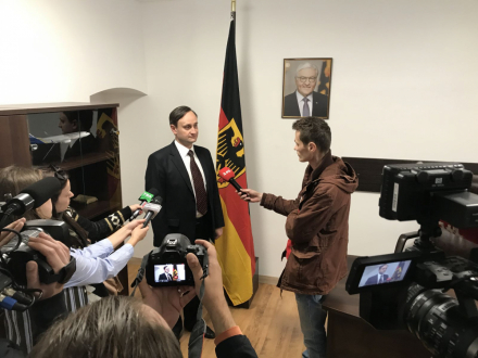 Урочисте відкриття службових приміщень Почесного консула Німеччини в Чернівцях