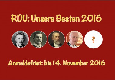 Внимание! Конкурс «Unsere Besten 2016»