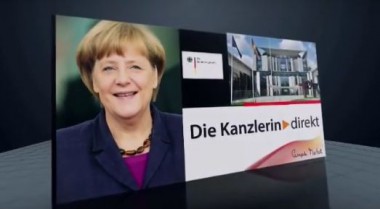 Video-Podcast der Bundeskanzlerin „Merkel: Ukraine auf mutigem Weg“