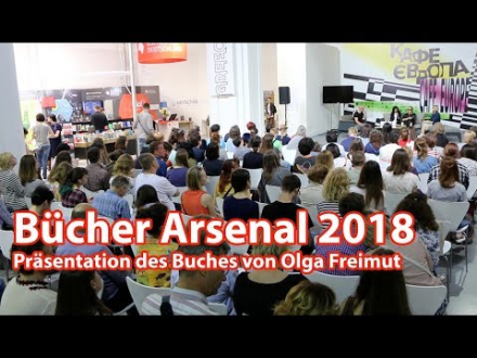 Bücher Arsenal 2018. Präsentation des neuen Buches von Olga Freimut