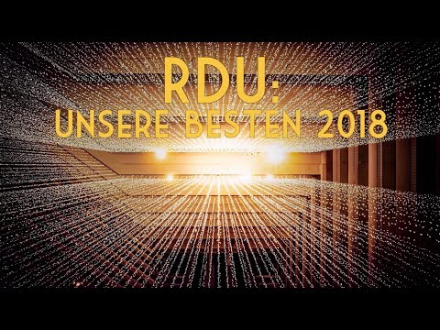 RDU: Unsere Besten 2018. Verleihungszeremonie