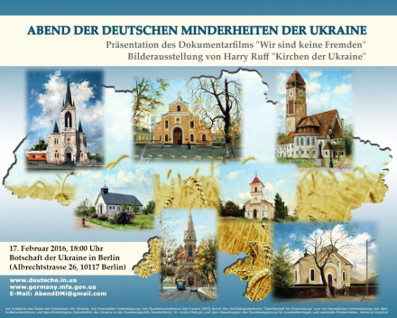 Abend der deutschen Minderheiten der Ukraine