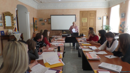 Gesamtukrainisches BIZ-Seminar für DeutschlehrerInnen der Begegnungszentren fand in Kiew statt.