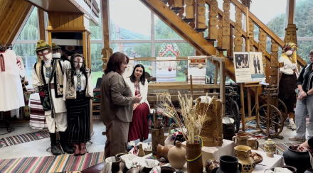 Präsentation einer Route des interaktiven Reiseführers „KommMit!“