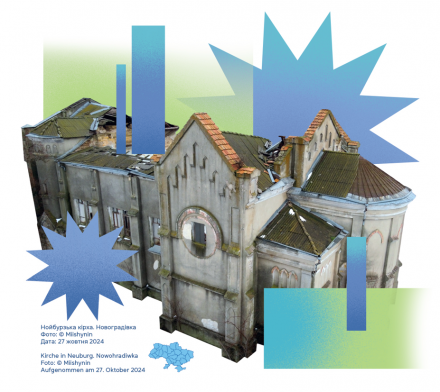 Wiederaufbau der Kirche in Nowohradkiwka (Neuburg)