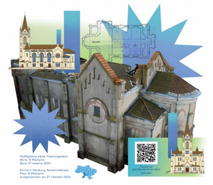 Wiederaufbau der Kirche in Nowohradkiwka (Neuburg)