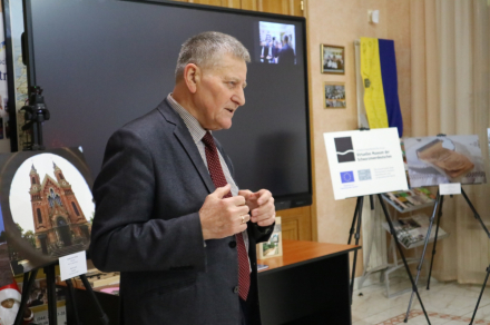 Проф. Андрій Кудряченко долучився до презентації Віртуального музею німців Причорномор’я в Києві
