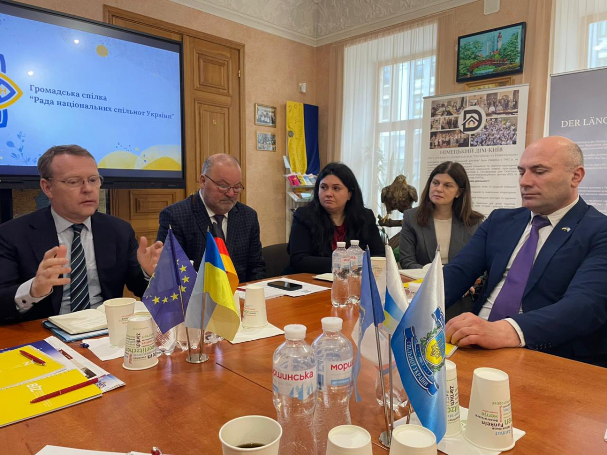 Зустріч з Верховним комісаром ОБСЄ у справах національних меншин