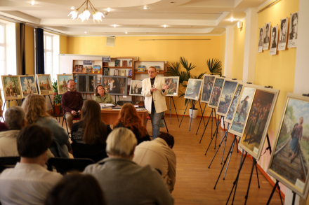 У Львові відкрилася виставка картин художників німецького походження в Україні, яка присвячена 85-й річниці депортації німецького народу.